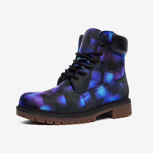 Glitch Casual Leather Lightweight boots