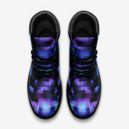 Glitch Casual Leather Lightweight boots