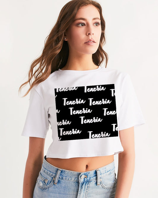 Texeria Monogram Women's Cropped Tee