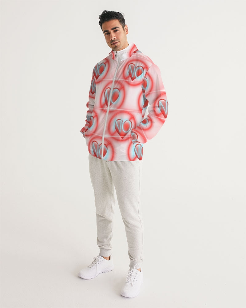 No love 2 Men's Windbreaker