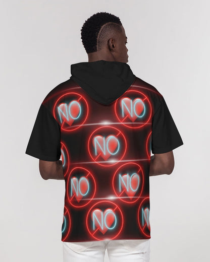 No love 3 Men's Premium Heavyweight Short Sleeve Hoodie
