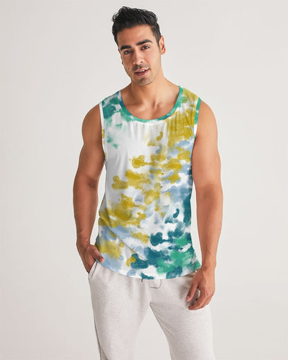 Watercolor Men's Sport Tank