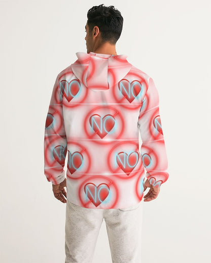 No love 2 Men's Windbreaker