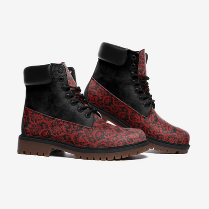 Chandelier Red 3 Casual Leather Lightweight boots