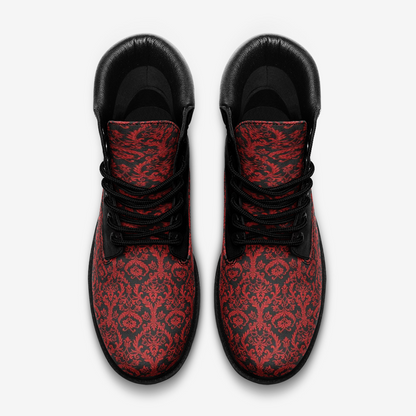 Chandelier Red 3 Casual Leather Lightweight boots