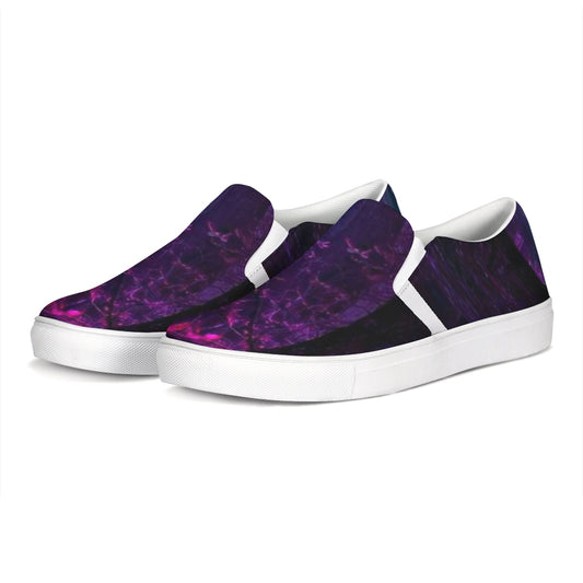 Dark and Bold Slip-On Canvas Shoe