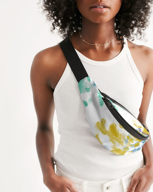 Watercolor Crossbody Sling Bag