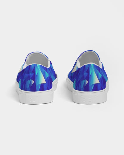 Crystal Blue Women's Slip-On Canvas Shoe
