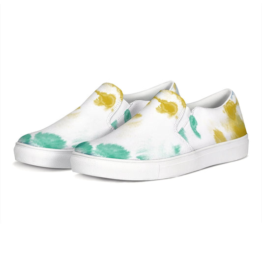 Watercolor Slip-On Canvas Shoe