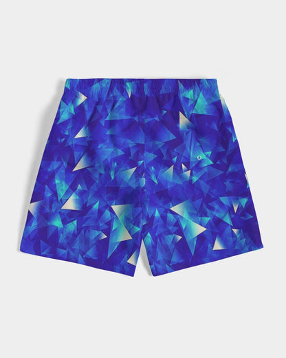 Crystal Blue Men's Swim Trunk