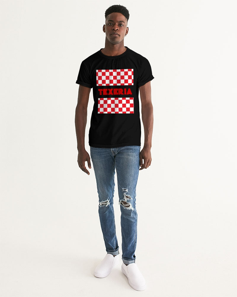checkered Men's Graphic Tee
