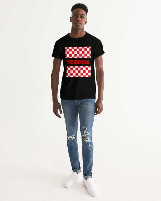 checkered Men's Graphic Tee