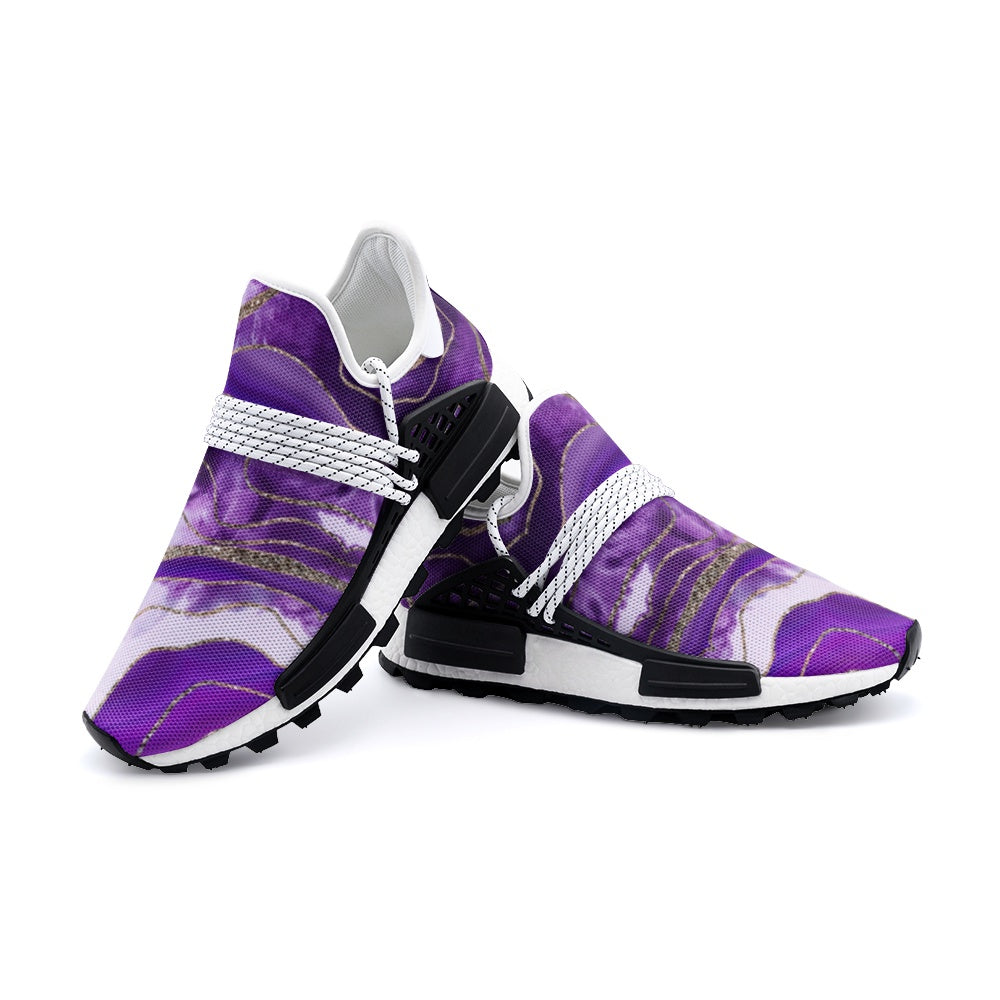 Purple Orchid Unisex Lightweight Sneakers