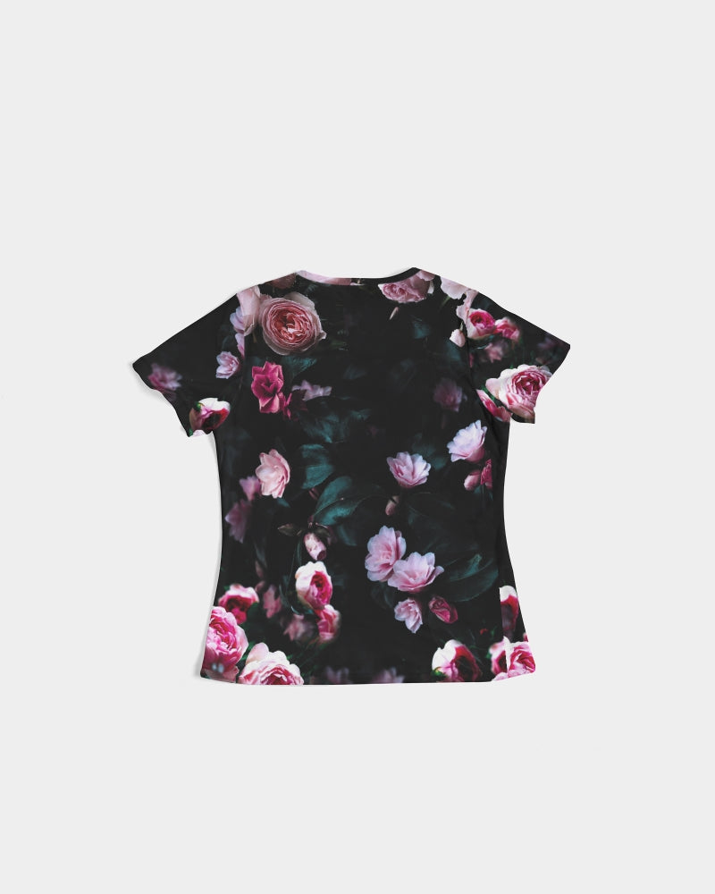 Dark Floral Women's Tee