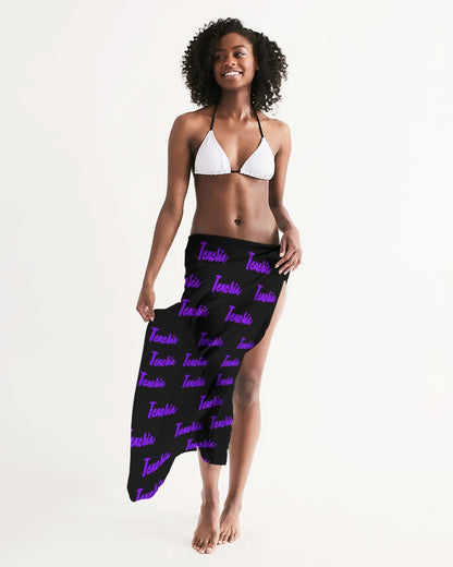 Texeria Monogram purple Swim Cover Up