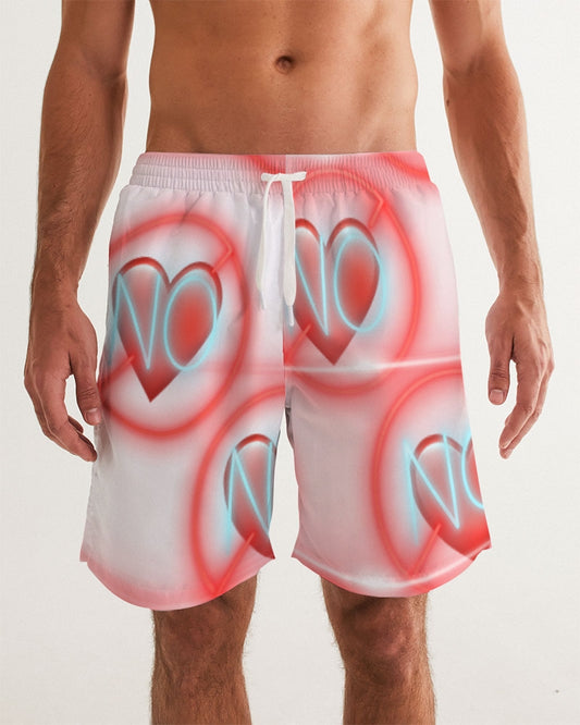 No love 2 Men's Swim Trunk