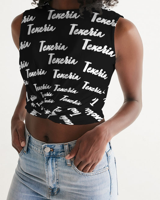Texeria Monogram Women's Twist-Front Tank