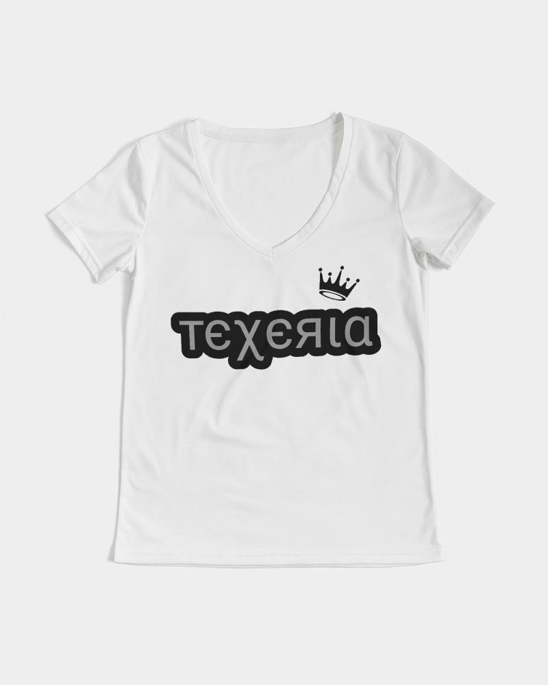 Royal. Women's V-Neck Tee