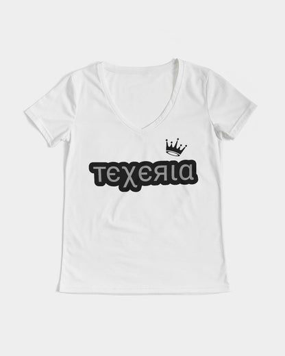 Royal. Women's V-Neck Tee