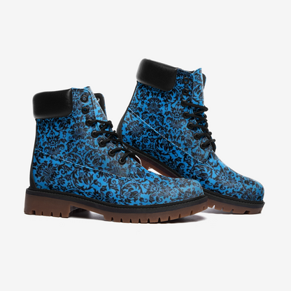 Chandelier Blue Casual Leather Lightweight boots