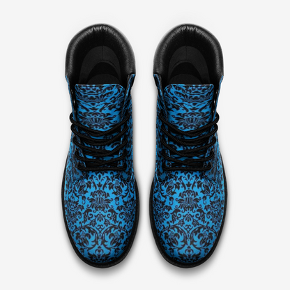Chandelier Blue Casual Leather Lightweight boots