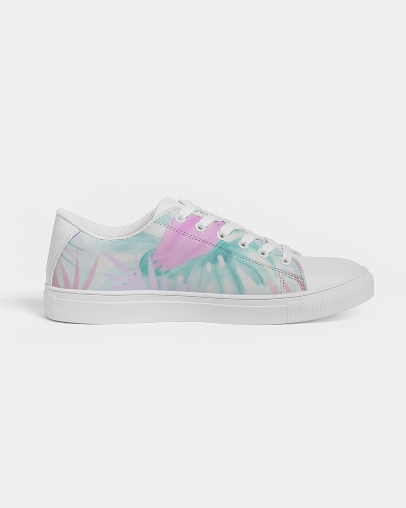 Spring Flowers Women's Faux-Leather Sneaker