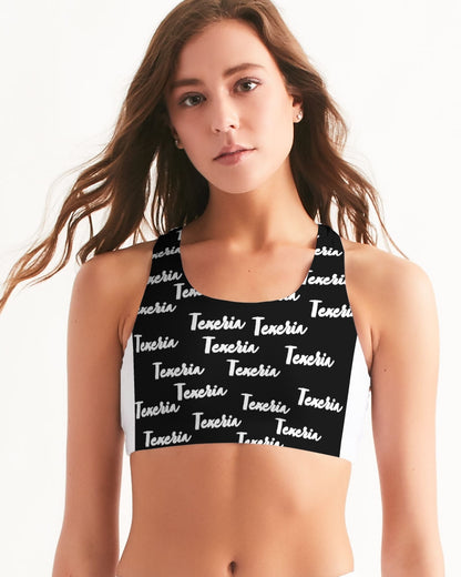 Texeria Print Women's Seamless Sports Bra