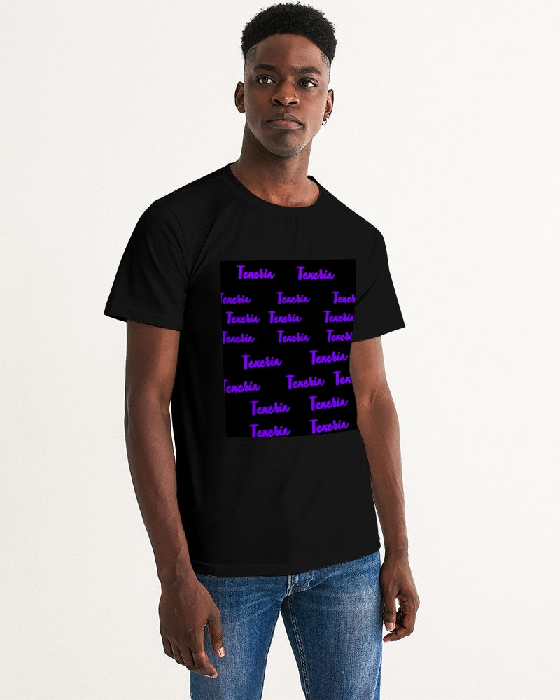 Texeria Monogram purple Men's Graphic Tee