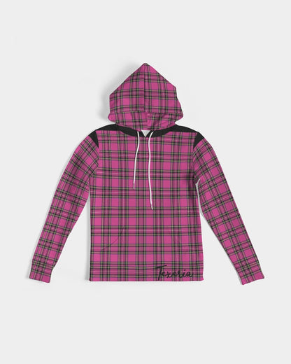 Pink Plaid Women's Hoodie