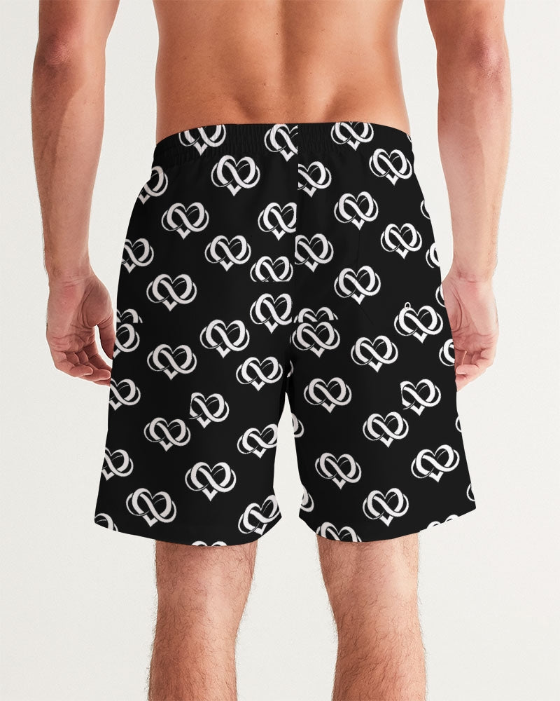 Poly Love Black Men's Swim Trunk