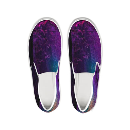 Dark and Bold Slip-On Canvas Shoe