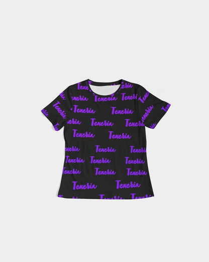 Texeria Monogram purple Women's Tee