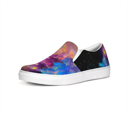 Colorful Smoke Slip-On Canvas Shoe