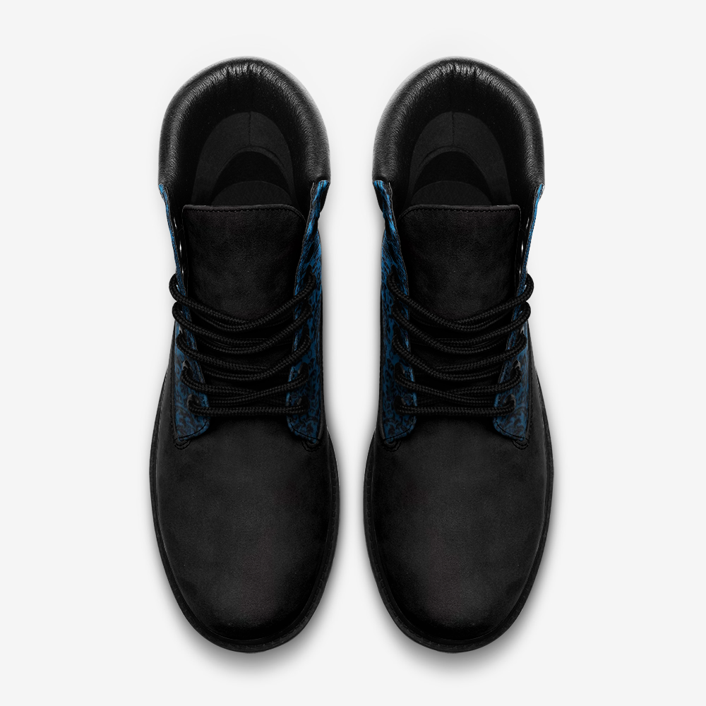Chandelier Blue 2 Casual Leather Lightweight boots