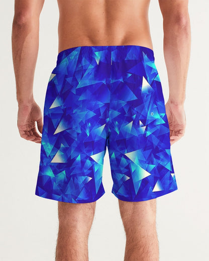 Crystal Blue Men's Swim Trunk