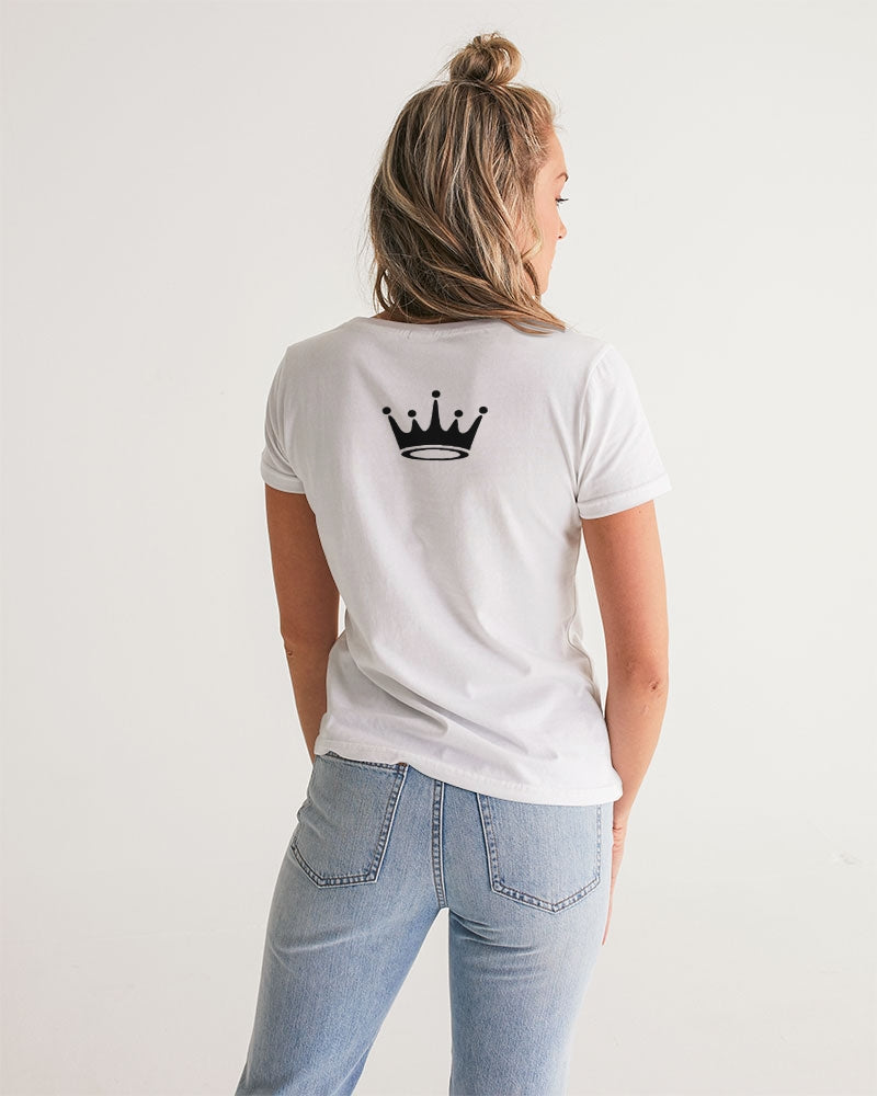 Royal. Women's V-Neck Tee