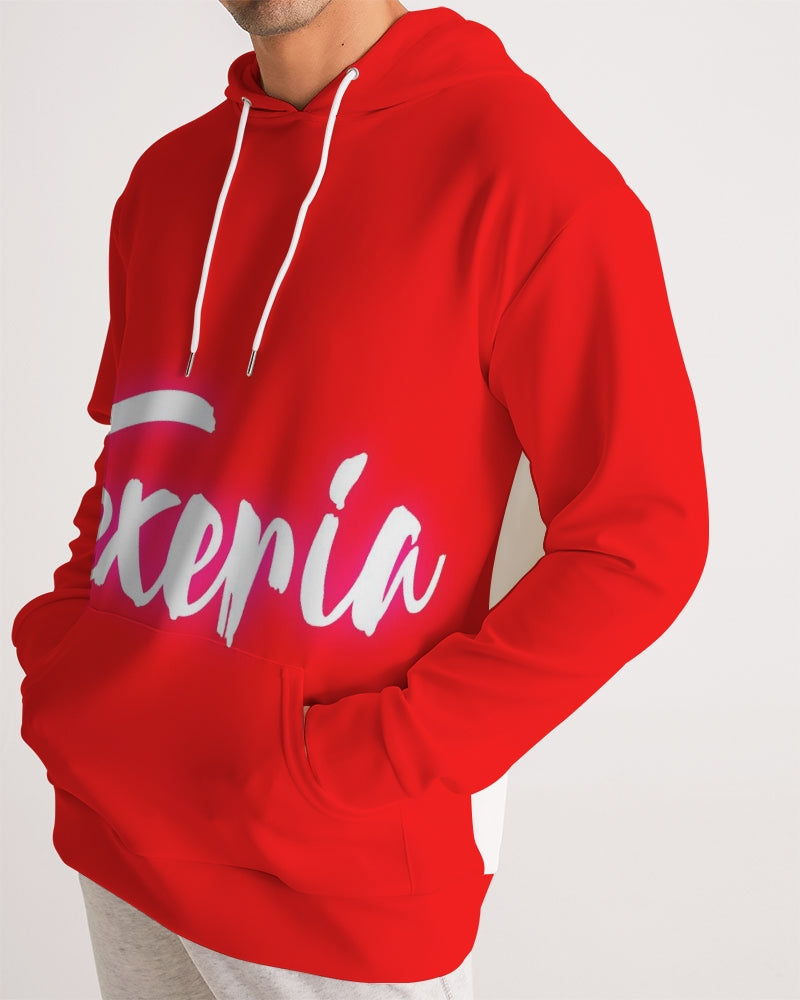 White logo Script Men's Hoodie