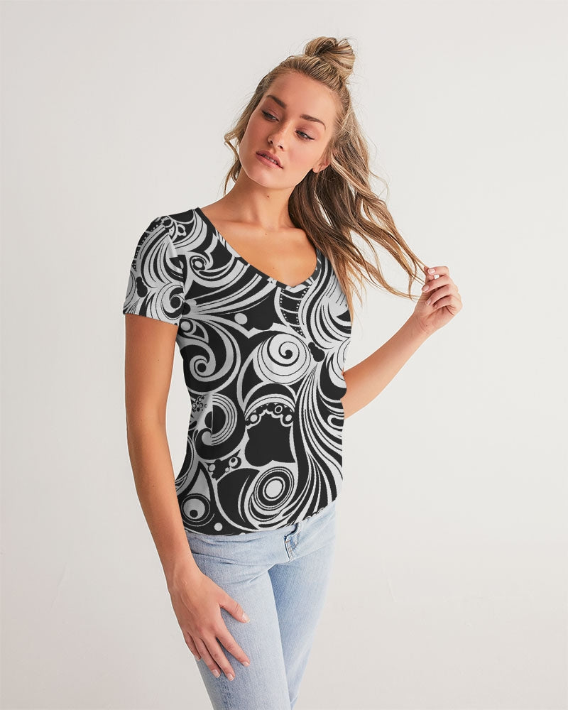 Silvio Women's V-Neck Tee