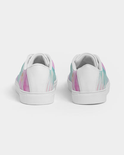 Spring Flowers Women's Faux-Leather Sneaker