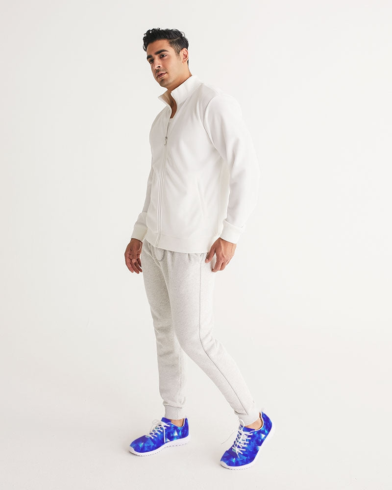 Crystal Blue Men's Athletic Shoe