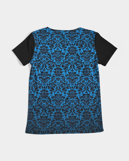 chandelier blue Women's V-Neck Tee