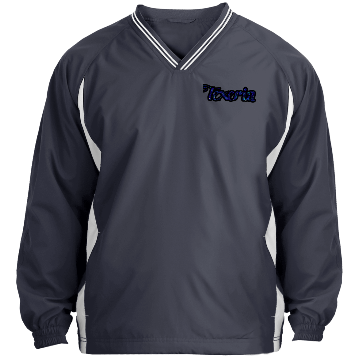 Azul Tipped V-Neck Windshirt