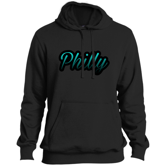Teal Men's Tall Pullover Hoodie