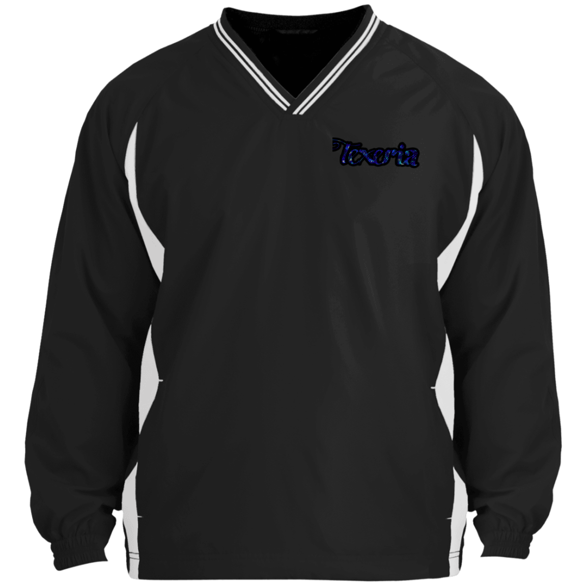 Azul Tipped V-Neck Windshirt