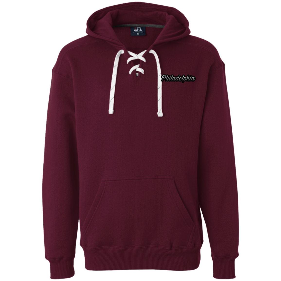 Ombre Philadelphia men's Heavyweight Sport Lace Hoodie