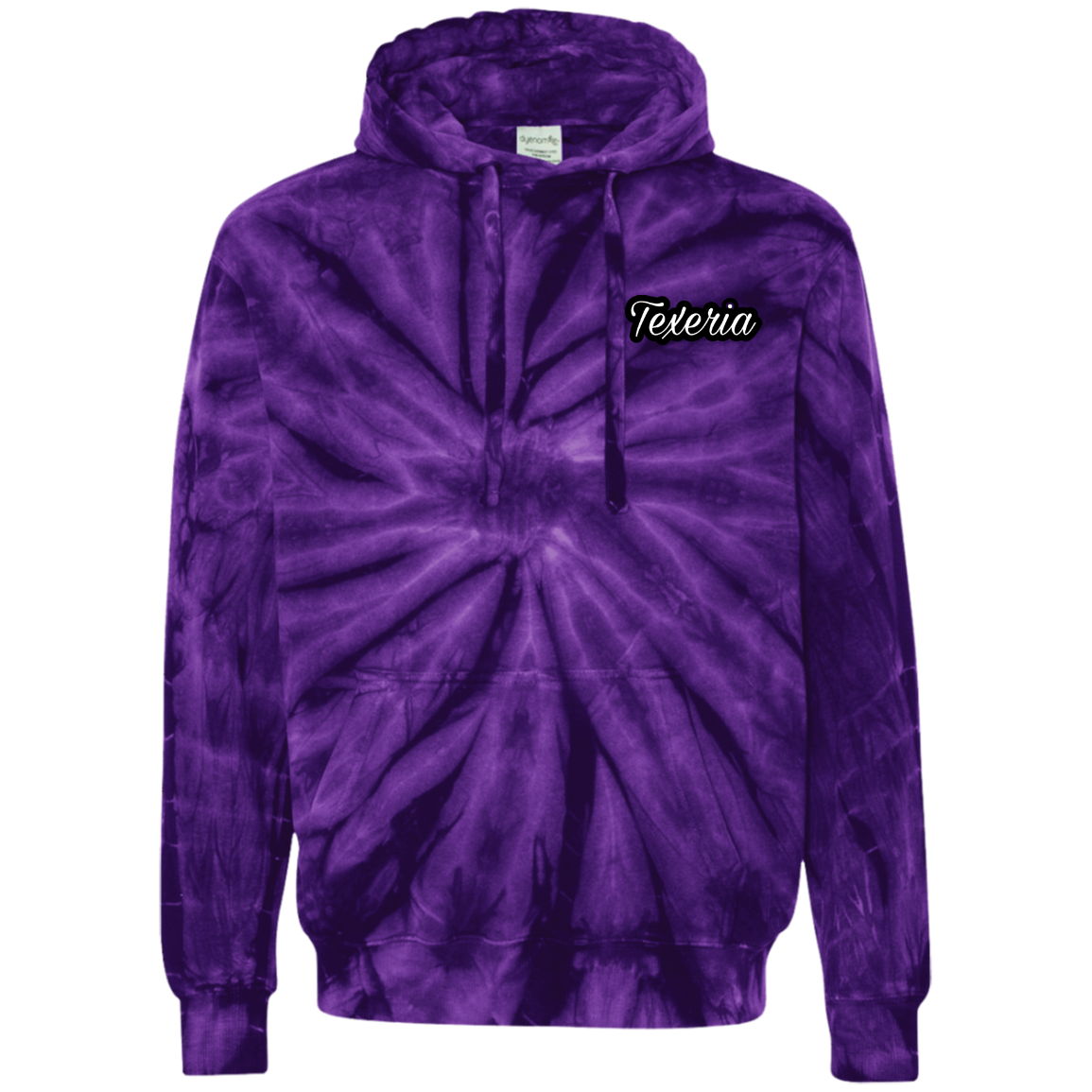 Uni Tie-Dyed Pullover Hoodie