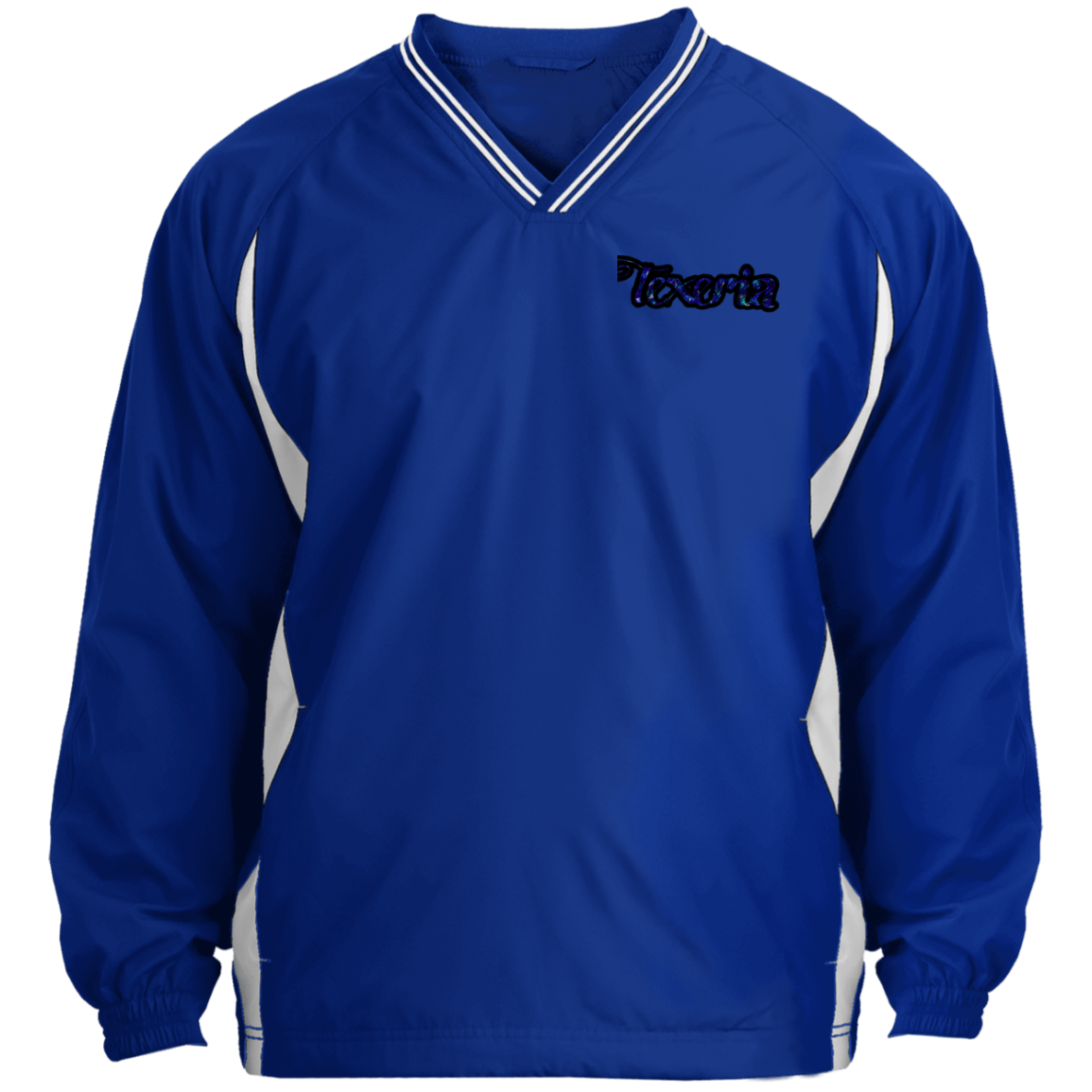 Azul Tipped V-Neck Windshirt
