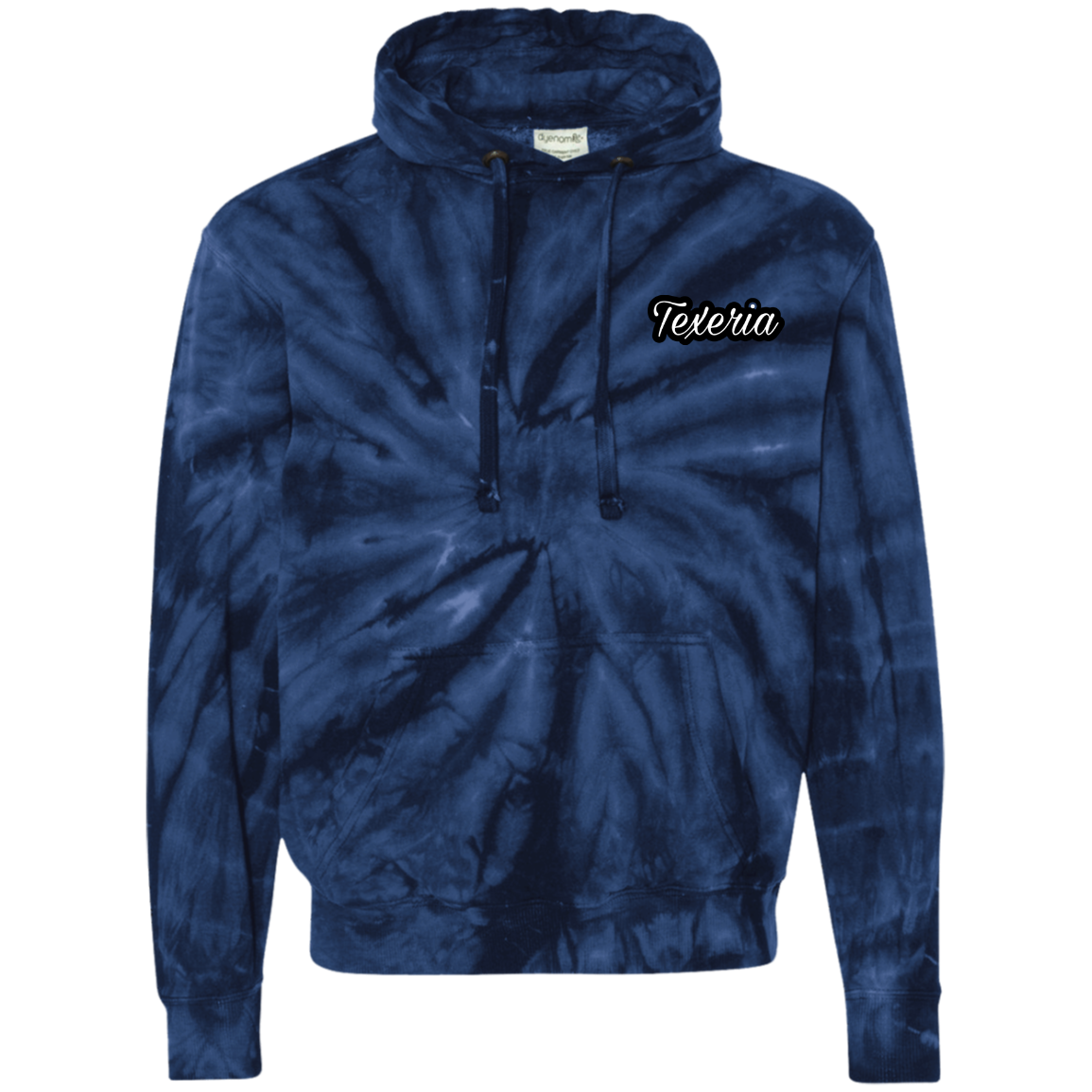 Uni Tie-Dyed Pullover Hoodie