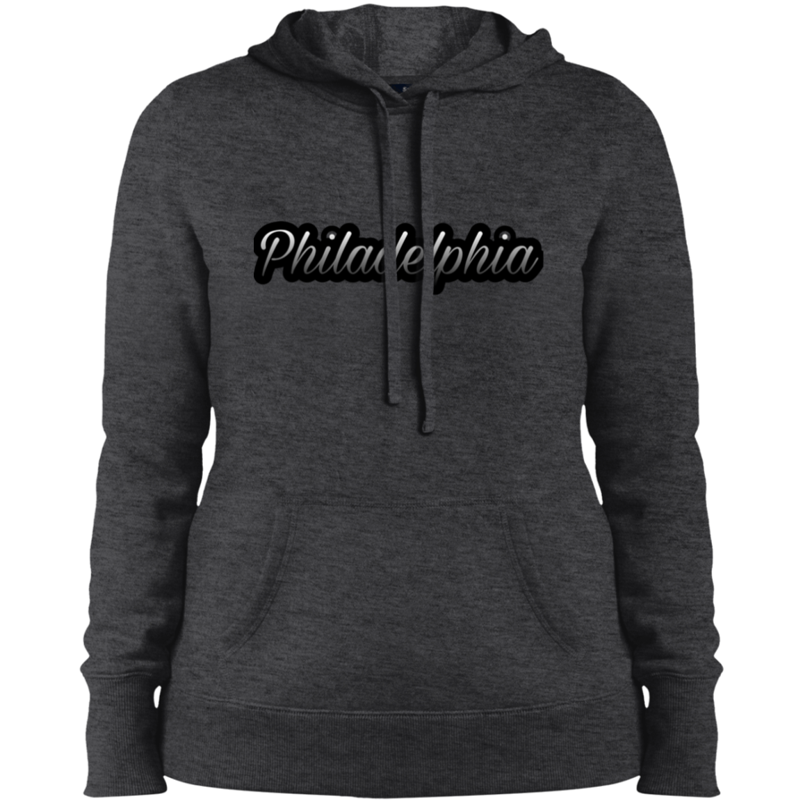 Ombre Philadelphia Ladies' Pullover Hooded Sweatshirt