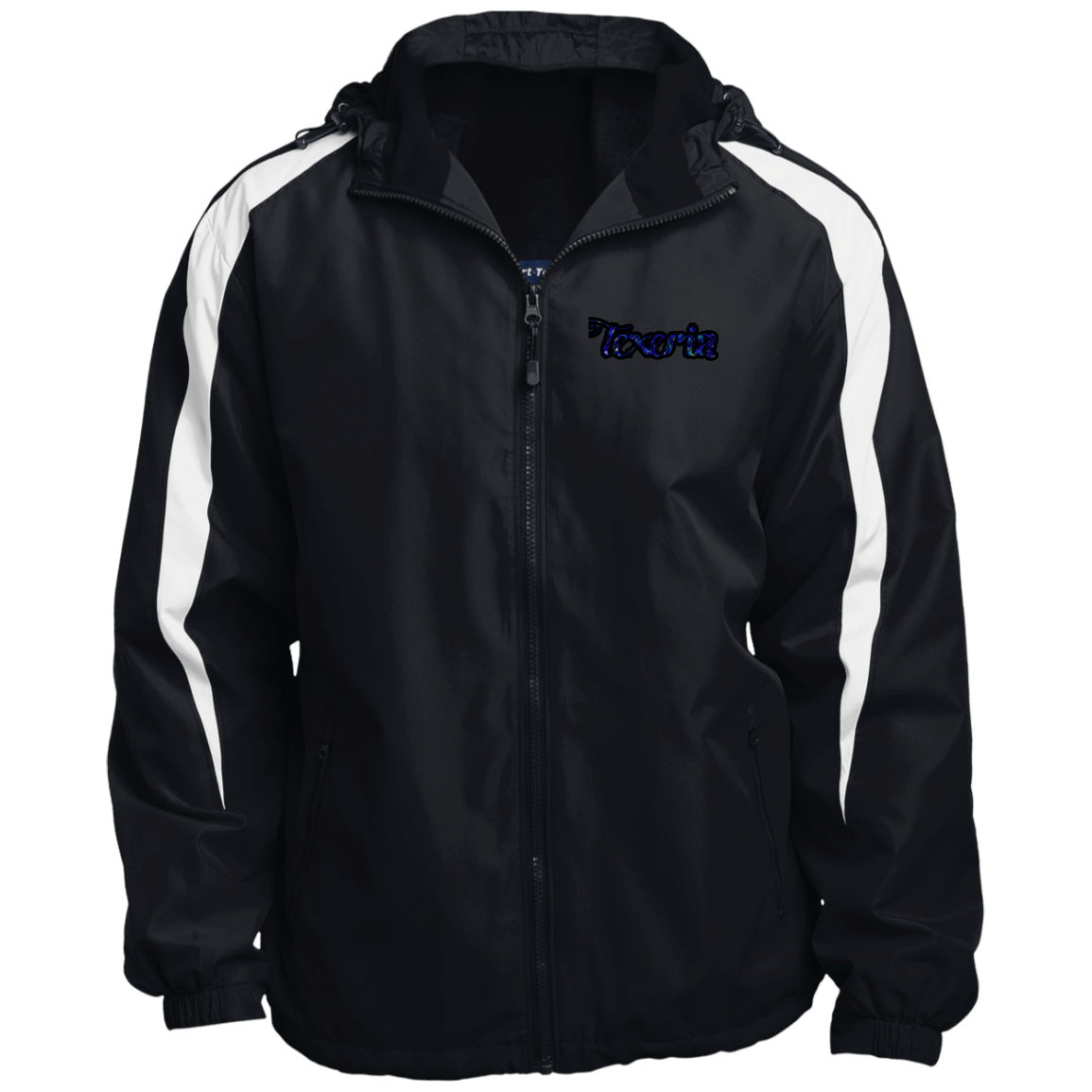 Azul  Fleece Lined Colorblocked Hooded Jacket